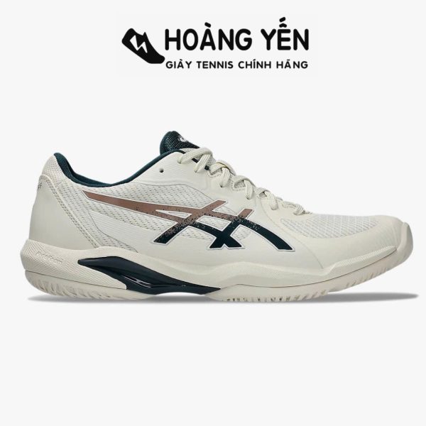 Giày Tennis Asics Nam Solution Swift FF2 | Chính Hãng 2025 | Màu Kem